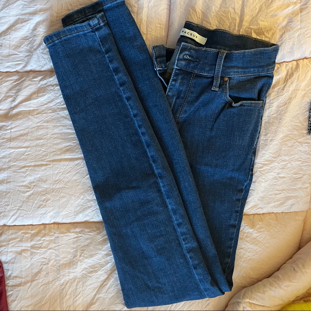 Pacsun high rise skinny jeans